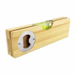 branded Spirt Bamboo Bottle Opener Leveller, from our range of promotional Bottle Openers