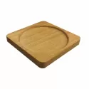 branded Feldberg Wood Coaster, from our range of promotional Coasters
