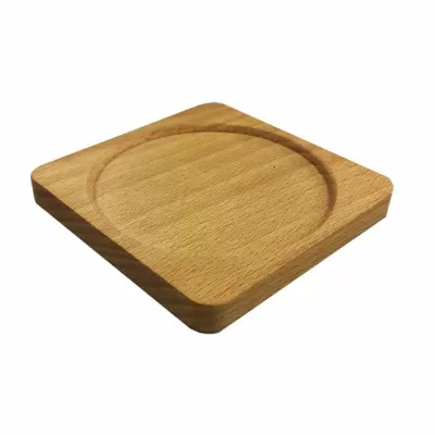 branded Feldberg Wood Coaster, from our range of promotional Coasters