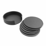 branded Franklin Leather Coaster Set of 6, from our range of promotional Coasters