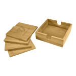branded Madake Bamboo Coaster, from our range of promotional Coasters