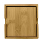 branded Madake Bamboo Coaster, from our range of promotional Coasters
