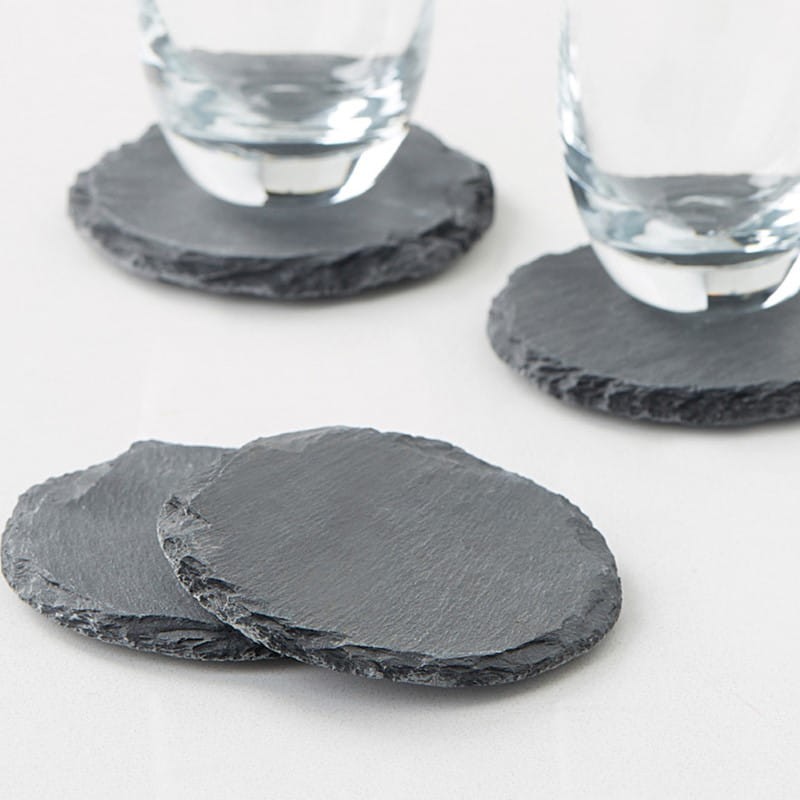 branded Slate Coaster Set of 4, from our range of promotional Coasters