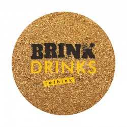 branded Vineyards Cork Coaster-Round, from our range of promotional Coasters