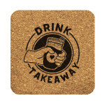 branded Vineyards Cork Coaster-Square, from our range of promotional Coasters