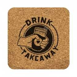 branded Vineyards Cork Coaster-Square, from our range of promotional Coasters