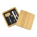 branded Mulla Bamboo Manicure Set, from our range of promotional Manicure Sets