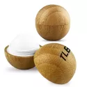 branded Bamboo-Like Lip Balm Ball, from our range of promotional Sunscreen &amp; Lip Balm