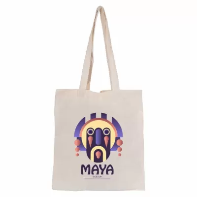 branded Calico Bag no Gusset, from our range of promotional Cotton & Calico Tote Bags