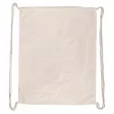 branded Calico Library Bag - Drawstrings, from our range of promotional Cotton &amp; Calico Tote Bags