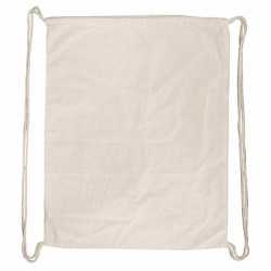 branded Calico Library Bag - Drawstrings, from our range of promotional Cotton & Calico Tote Bags