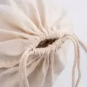branded Calico Library Bag - Drawstrings, from our range of promotional Cotton &amp; Calico Tote Bags