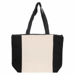 Cotton &amp; Calico Tote Bags  - Calico Zip Shopper
