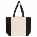 branded Calico Zip Shopper, from our range of promotional Cotton &amp; Calico Tote Bags