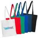 branded Coloured Calico Bag no Gusset, from our range of promotional Cotton &amp; Calico Tote Bags