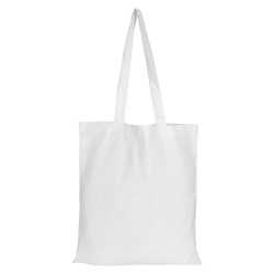 branded Coloured Calico Bag no Gusset, from our range of promotional Cotton & Calico Tote Bags