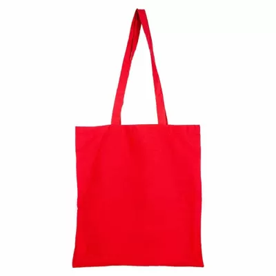 branded Coloured Calico Bag no Gusset, from our range of promotional Cotton & Calico Tote Bags