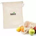 branded Cuban Cotton Mesh Produce Bag, from our range of promotional Cotton &amp; Calico Tote Bags