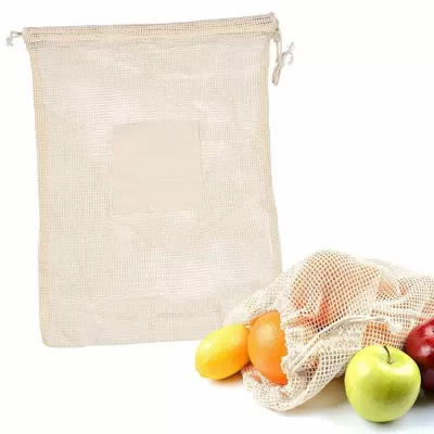 branded Cuban Cotton Mesh Produce Bag, from our range of promotional Cotton & Calico Tote Bags