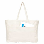 branded Delton Canvas Large Shopper, from our range of promotional Cotton &amp; Calico Tote Bags