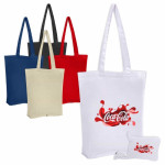 branded Foldable Calico Bag, from our range of promotional Cotton &amp; Calico Tote Bags