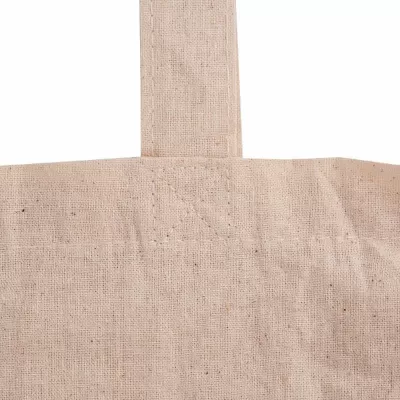 branded Long Handle Calico Shopper, from our range of promotional Cotton & Calico Tote Bags