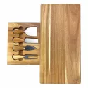branded Barsa Cheeseboard &amp; Knife Set, from our range of promotional Cheese Sets