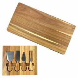 branded Barsa Cheeseboard & Knife Set, from our range of promotional Cheese Sets