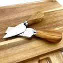 branded Barsa Cheeseboard &amp; Knife Set, from our range of promotional Cheese Sets