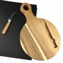 branded Bernardo Cheeseboard &amp; Knife Set, from our range of promotional Cheese Sets