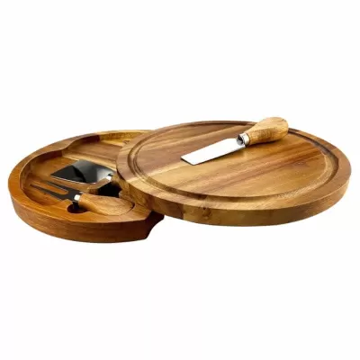 branded Exquisite Cheeseboard & Knife Set, from our range of promotional Cheese Sets