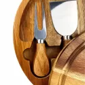 branded Exquisite Cheeseboard &amp; Knife Set, from our range of promotional Cheese Sets
