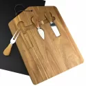 branded Trekko Cheeseboard &amp; Knife Set, from our range of promotional Cheese Sets