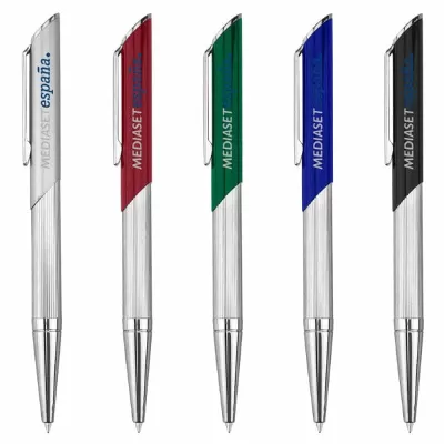 branded Burnet Metal Pen, from our range of promotional Metal Promotional Pens