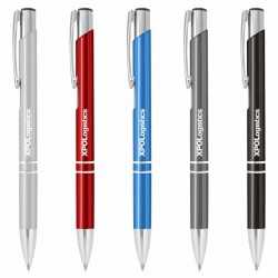 branded Euroauz Shiny Metal Pen, from our range of promotional Metal Promotional Pens