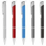 branded Euroauz Shiny Metal Pen, from our range of promotional Metal Promotional Pens