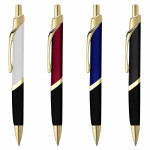 branded Splice Gold Metal Pen, from our range of promotional Metal Promotional Pens