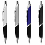 branded Splice Silver Metal Pen, from our range of promotional Metal Promotional Pens