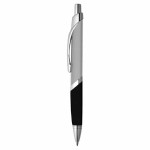 branded Splice Silver Metal Pen, from our range of promotional Metal Promotional Pens