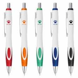 Plastic Promotional Pens - Domino Plastic Pen