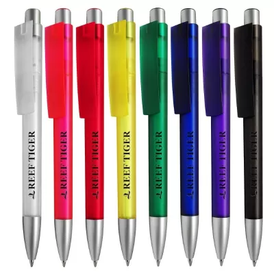 branded Eurotech - Ice Plastic Pen, from our range of promotional Plastic Promotional Pens