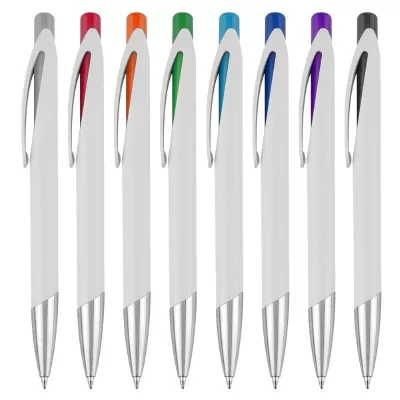 branded Madrid Plastic Pen, from our range of promotional Plastic Promotional Pens