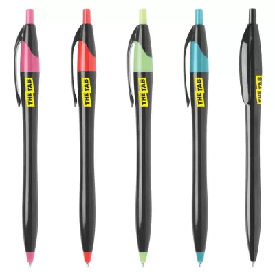 branded Oracle Black Plastic Pen, from our range of promotional Plastic Promotional Pens
