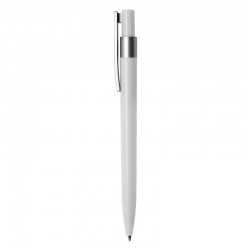 Plastic Promotional Pens - Torino Silver Plastic Pen