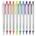branded York White Plastic Pen, from our range of promotional Plastic Promotional Pens