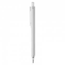 Plastic Promotional Pens - York White Plastic Pen
