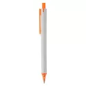 branded York White Plastic Pen, from our range of promotional Plastic Promotional Pens