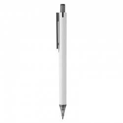 Plastic Promotional Pens - York White Plastic Pen