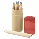 branded 2 in 1 Colour Pencil Tube, from our range of promotional Pencils