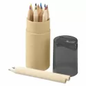 branded 2 in 1 Colour Pencil Tube, from our range of promotional Pencils